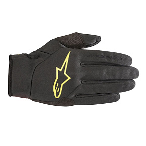 Alpinestars Cascade Gore Windstopper rukavice teplé - černožluté Alpinestars Cascade Gore Windstopper rukavice teplé - černožluté