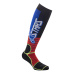 ponožky MX PRO, ALPINESTARS (červená/žlutá fluo/modrá) 2023