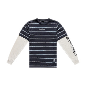 TLD PÁNSKÝ DRES S DLOUHÝM RUKÁVEM SKYLINE FAKIE RIDE TEE STRIPE CARBON (33226001) TLD PÁNSKÝ DRES S DLOUHÝM RUKÁVEM SKYLINE FAKIE RIDE TEE STRIPE CARBON (33226001)