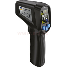 infračervený teploměr s laserovým ukazovátkem, nastavitelná emisivita (-32°C +600°C)
