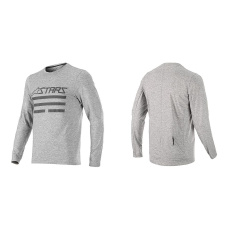 Alpinestars Merino L/S Jersey dres Melange Gray Atlantic Alpinestars Merino L/S Jersey dres Melange Gray Atlantic
