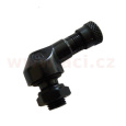 ventil bezdušový moto, černý, SM-01, pr. 8,3 mm ALU