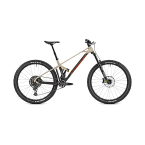 MONDRAKER MONDRAKER Foxy Carbon RR MIND, carbon/desert grey/orange, 2023 MONDRAKER MONDRAKER Foxy Carbon RR MIND, carbon/desert grey/orange, 2023