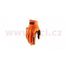 rukavice COGNITO, 100% (fluo oranžová/černá) rukavice COGNITO, 100% (fluo oranžová/černá)
