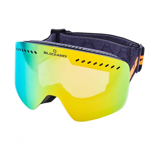 lyžařské brýle BLIZZARD Ski Gog. 983 MDAVZO, black matt, smoke2, orange REVO