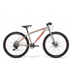 Dětské kolo AMULET 27,5 Youngster 1.10, alu brushed transparent/orange shiny, XS, 2022 Dětské kolo AMULET 27,5 Youngster 1.10, alu brushed transparent/orange shiny, XS, 2022