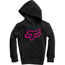 Dětská mikina Fox Youth Legacy Pullover Fleece Black/Pink Dětská mikina Fox Youth Legacy Pullover Fleece Black/Pink