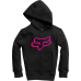 Dětská mikina Fox Youth Legacy Pullover Fleece Black/Pink 