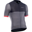 Pánský cyklo dres Northwave Storm Air Jersey Short Sleeve  Dark Grey/Red