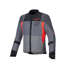 bunda ST-2 AIR, ALPINESTARS (šedá/tmavě šedá/červená) 2025 bunda ST-2 AIR, ALPINESTARS (šedá/tmavě šedá/červená) 2025