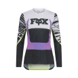 Dámský dres Fox W Flexair Ls Jersey Phantom Le  Multi