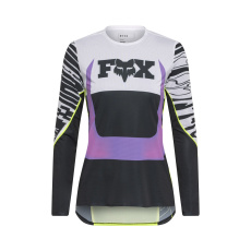 Dámský dres Fox W Flexair Ls Jersey Phantom Le  Multi