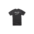 Alpinestars tričko Ride 2.0 - Black/white