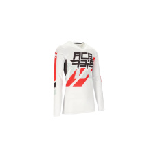 dres MX X -FLEX THREE bílá/červená dres MX X -FLEX THREE bílá/červená