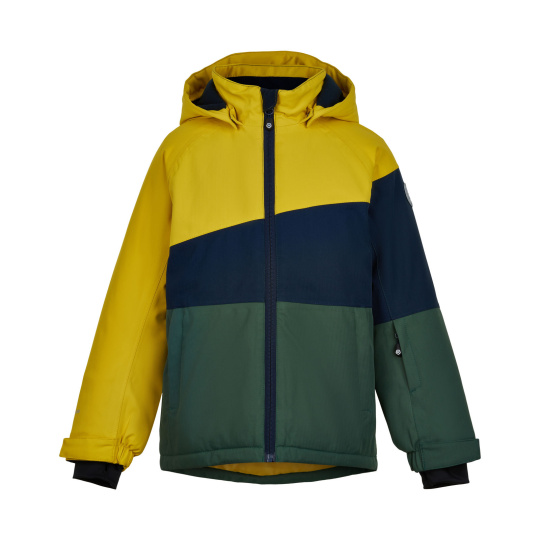 COLOR KIDS Ski jacket, boys, AF 10.000, sulphur, 2021