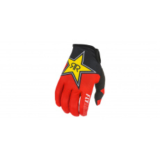 rukavice LITE 2021 ROCKSTAR, FLY RACING (černá/červená/žlutá) rukavice LITE 2021 ROCKSTAR, FLY RACING (černá/červená/žlutá)