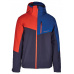 lyžařská bunda BLIZZARD Mens Ski Jacket Cervinia, grey/petroleum blue/red