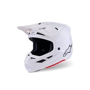 přilba SUPERTECH S-M7 SOLID, ALPINESTARS (bílá) 2027