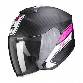 Moto přilba SCORPION EXO-S1 CROSS-VILLE matná černo/růžová Moto přilba SCORPION EXO-S1 CROSS-VILLE matná černo/růžová