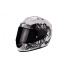 Moto přilba SCORPION EXO-1200 AIR TENEBRIS pearl bílo/stříbrná
