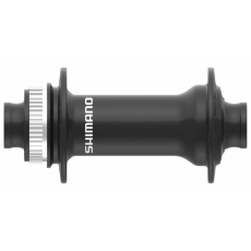 náboj disc SHIMANO HB-MT410-B 32děr Center lock 15mm e-thru-axle 110mm přední černý v krabičce
