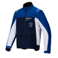 bunda LITE-DURA SOFTSHELL, ALPINESTARS (modrá/bílá) 2025