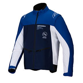 bunda LITE-DURA SOFTSHELL, ALPINESTARS (modrá/bílá) 2027