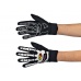 Pánské cyklo rukavice Northwave keleton W Gel Long Gloves Black/White 