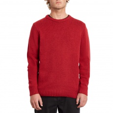 Pánský svetr Volcom Edmonder Sweater Rio Red Pánský svetr Volcom Edmonder Sweater Rio Red
