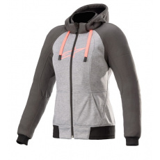bunda STELLA CHROME SPORT 2022, ALPINESTARS, dámská (šedá/tmavě šedá/růžová) bunda STELLA CHROME SPORT 2022, ALPINESTARS, dámská (šedá/tmavě šedá/růžová)