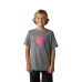 Dětské triko Fox Yth Syz Ss Tee Heather Graphite 