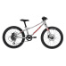 dětské kolo AMULET 20 Youngster SH, alu brushed transparent/red, 2024
