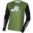 Dres JUST1 J-ESSENTIAL army černo/bílý