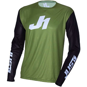 Dres JUST1 J-ESSENTIAL army černo/bílý