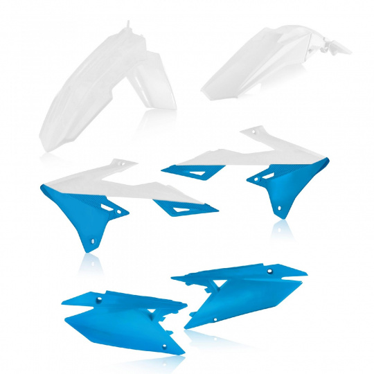 ACERBIS plastový kit pasuje na  RMZ 450 18/24,RMZ250 19/24 bílá/modrá