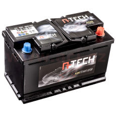 80Ah AGM baterie START-STOP, 800A, pravá A-TECH AGM 315x175x190 80Ah AGM baterie START-STOP, 800A, pravá A-TECH AGM 315x175x190
