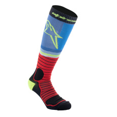 ponožky MX PRO, ALPINESTARS (černá/červená fluo/žlutá fluo/modrá) 2025 ponožky MX PRO, ALPINESTARS (černá/červená fluo/žlutá fluo/modrá) 2025