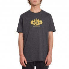 Pánské triko Volcom Stone Army Hth Ss Heather Black Pánské triko Volcom Stone Army Hth Ss Heather Black