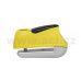 zámek na kotoučovou brzdu s alarmem 345 Trigger Alarm (průměr třmenu 5 mm), ABUS (žlutý)