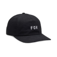 Pánská kšiltovka Fox Wordmark Adjustable Hat 