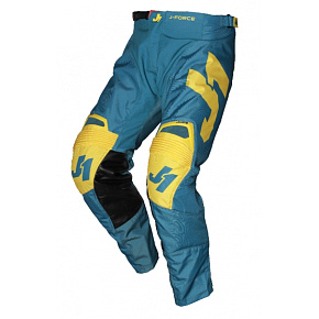 Moto kalhoty JUST1 J-FORCE TERRA modro/žluté Moto kalhoty JUST1 J-FORCE TERRA modro/žluté