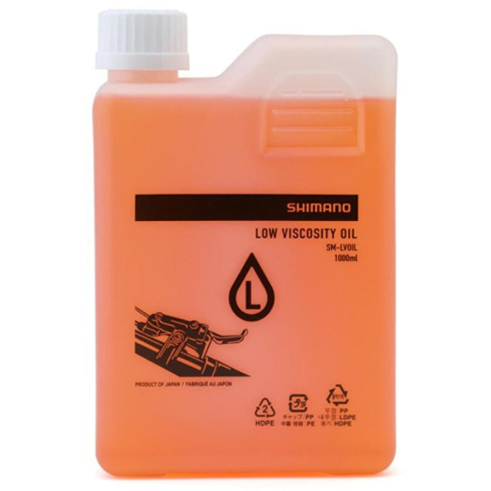 minerální olej hydraulický SHIMANO nízkoviskózní 1000 ml SM-LVOIL minerální olej hydraulický SHIMANO nízkoviskózní 1000 ml SM-LVOIL
