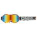 O´Neal brýle B-10 DUPLEX V.24 bílá/šedá/oranžová, radium red