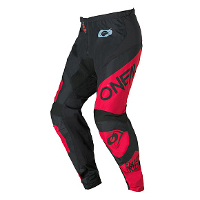 O´Neal kalhoty ELEMENT RACEWEAR černá/červená O´Neal kalhoty ELEMENT RACEWEAR černá/červená