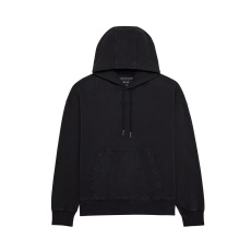Pánská mikina Fox Wordmark Oversized Fleece Po  Black