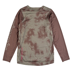 TLD DRES S DLOUHÝM RUKÁVEM SKYLINE CHILL SCATTERED OLIVE (35399901)