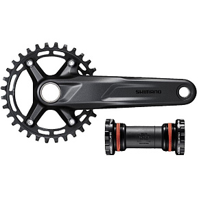 kliky SHIMANO Deore FC-MT511, 175mm, 32 zubů, 12 speed, boost, pouzdro BB-MT501B kliky SHIMANO Deore FC-MT511, 175mm, 32 zubů, 12 speed, boost, pouzdro BB-MT501B