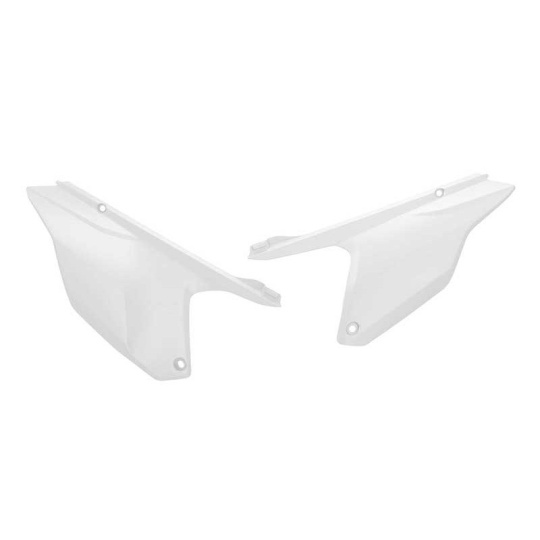 boční číslové tabulky TRIUMPH, RTECH (bílé) OEM barva