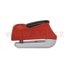 zámek na kotoučovou brzdu s alarmem 350 Trigger Alarm (průměr třmenu 10 mm), ABUS (červený)