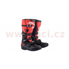 boty TECH 5 2021, ALPINESTARS (černá/červená) boty TECH 5 2021, ALPINESTARS (černá/červená)